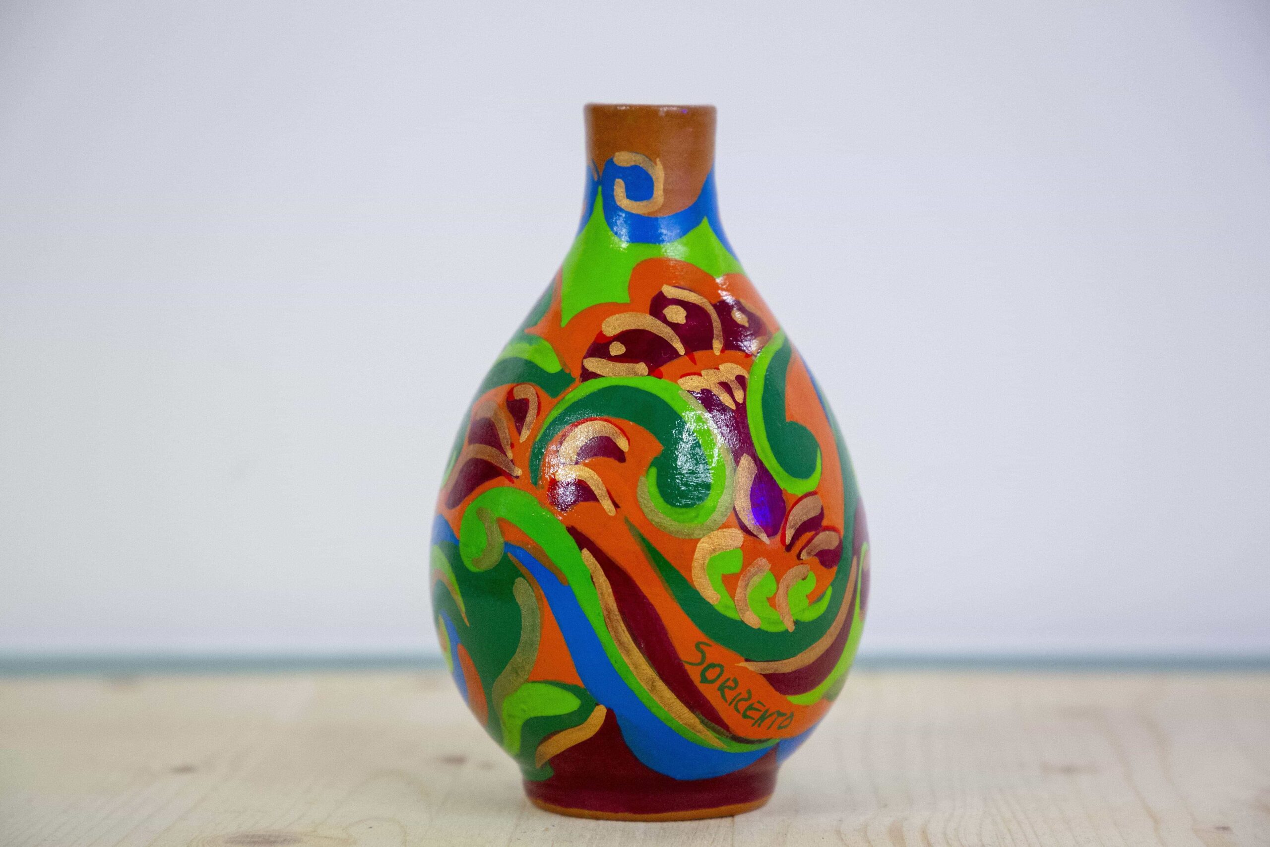 teresa-di-lanno-bottiglia-vasetto-ceramica-vari-colori